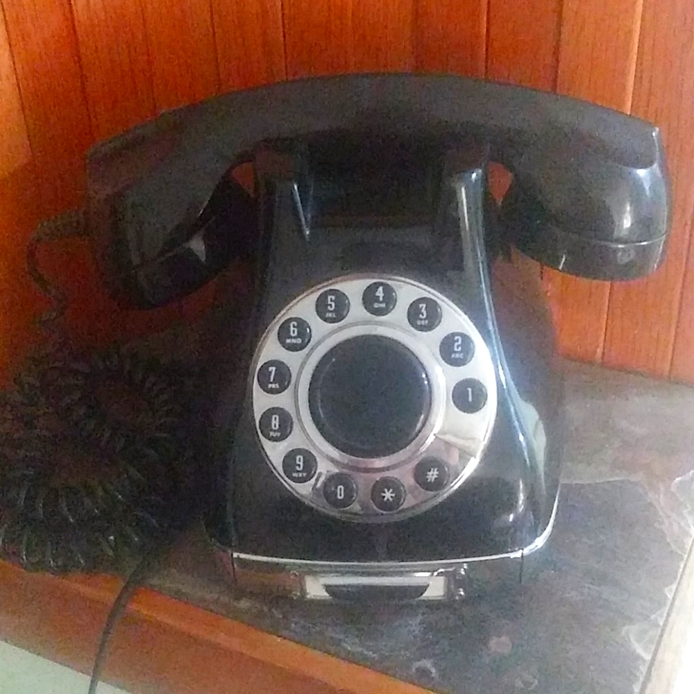 MCM replica phone w/ faux rotary